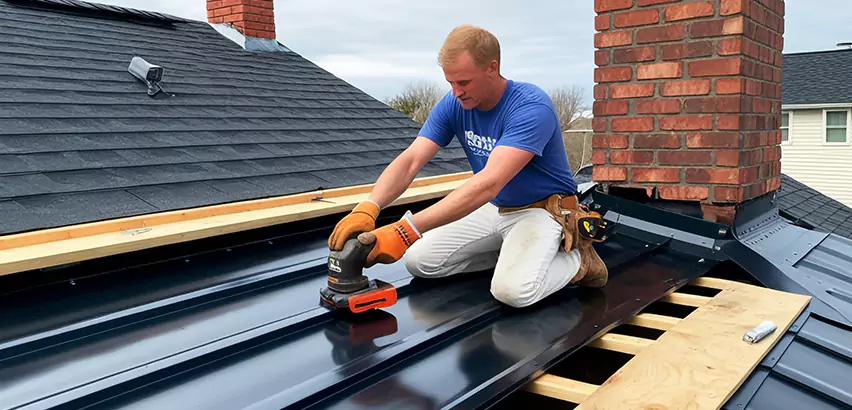 Metal Barn Roof Replacement in Elk Grove Village